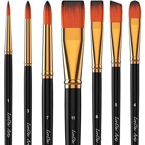 Best acrylic paint brushes for professionals